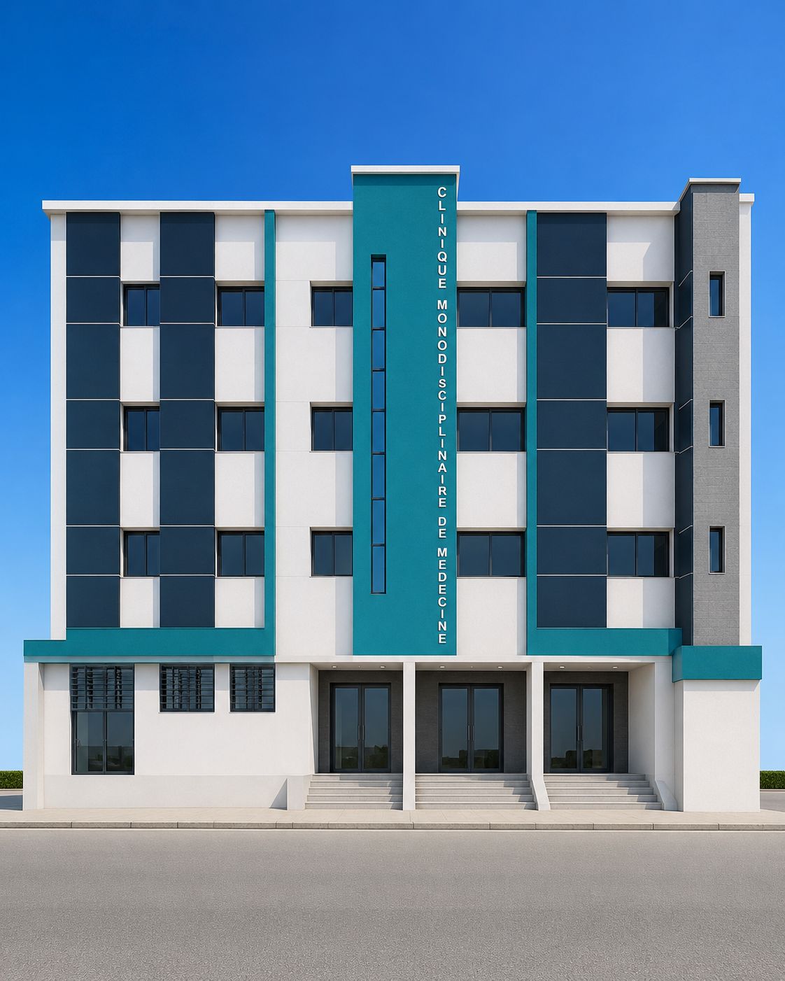 Façade de la Clinique La Plage